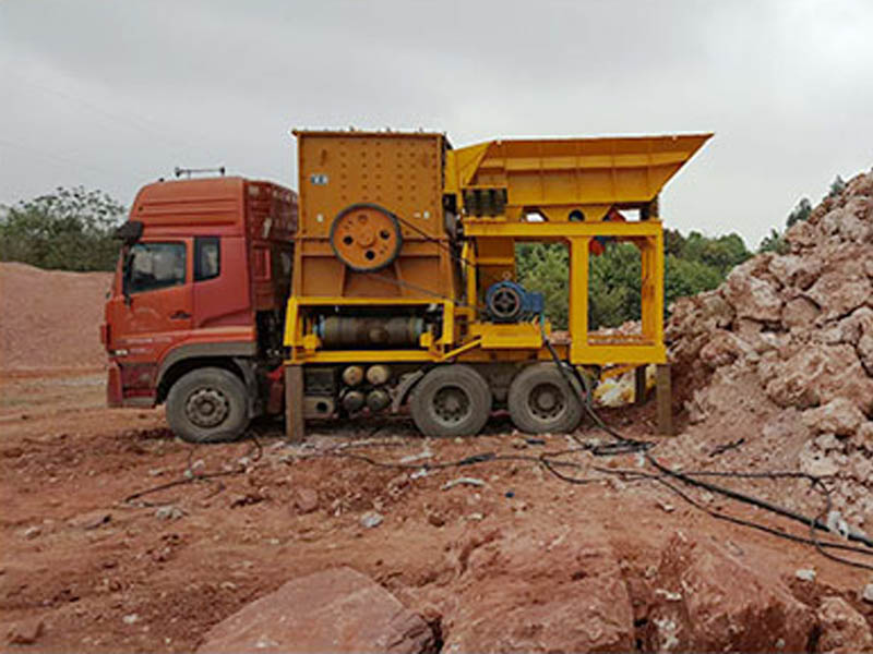 簡易式移動(dòng)破碎站