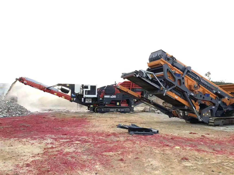 移動(dòng)式建筑垃圾破碎站