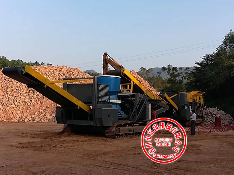 輪式移動(dòng)破碎站