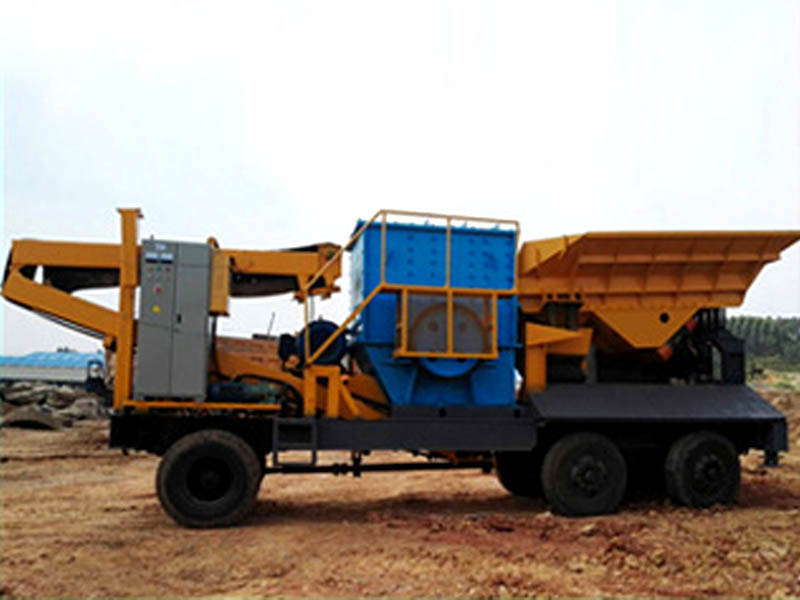 輪胎移動(dòng)破碎站