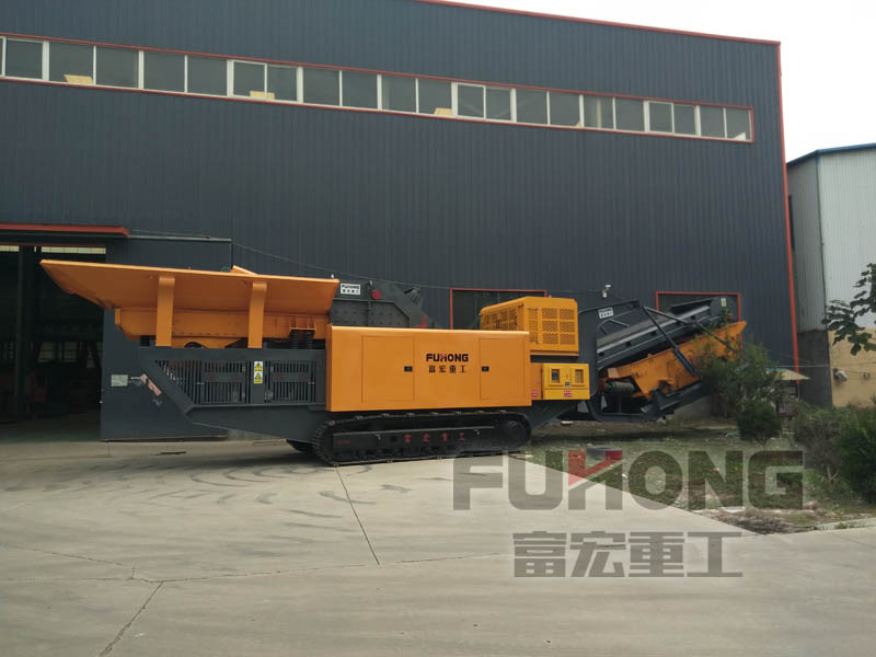 履帶式移動(dòng)破碎站公司