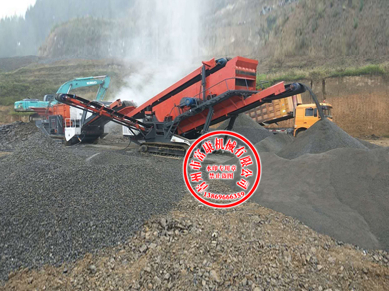 建筑垃圾移動(dòng)破碎站