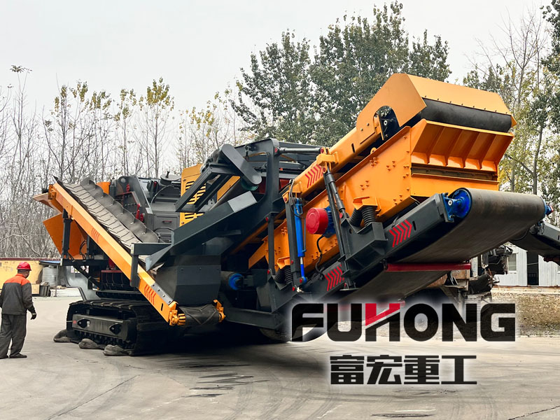 移動(dòng)建筑垃圾破碎站