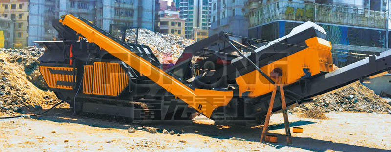 動式破碎篩分一體機(jī)